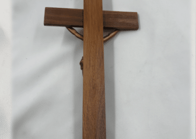 Compartment – Walnut-Tone Hardwood & Bronze Corpus – c. 1955–1975:AHZ0011-2