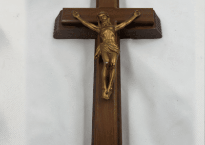Compartment – Walnut-Tone Hardwood & Bronze Corpus – c. 1955–1975:AHZ0011-4