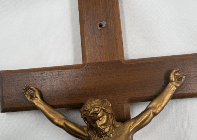 Compartment – Walnut-Tone Hardwood & Bronze Corpus – c. 1955–1975:AHZ0011-5