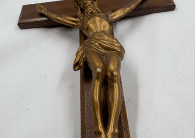 Compartment – Walnut-Tone Hardwood & Bronze Corpus – c. 1955–1975:AHZ0011-6