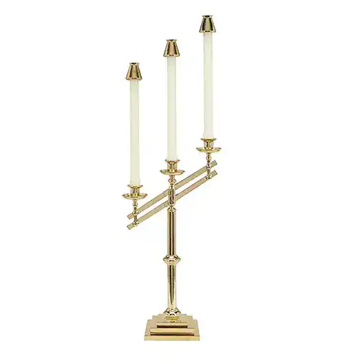 Three-Light Adjustable Candelabra Three-Light Adjustable Candelabra
