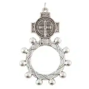 Saint Benedict Rosary Ring
