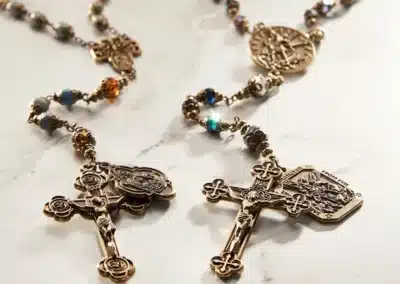 Saint Michael Vintage Rosary BA00016-2