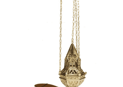 Ornate Censer and Boat Set
