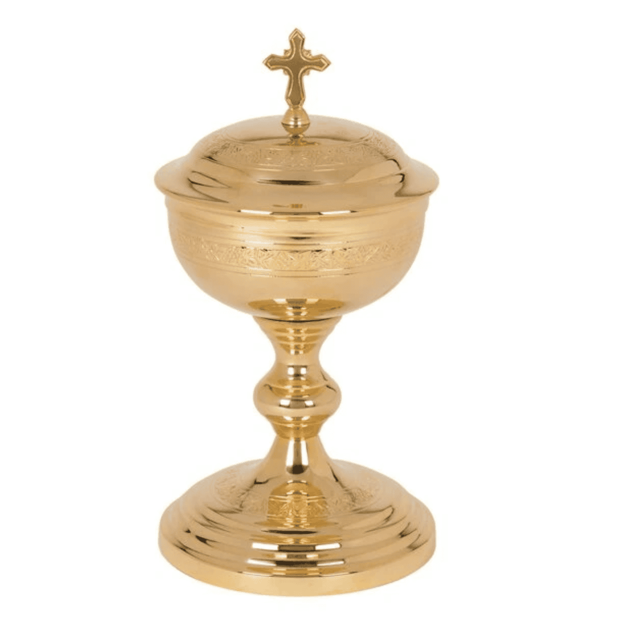 Etched Design Ciborium – 250 hosts Etched Design Ciborium - 250 hosts