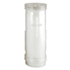 7-Day Outdoor Sanctolite – Molded White Sanctuary Candle | Case of 12