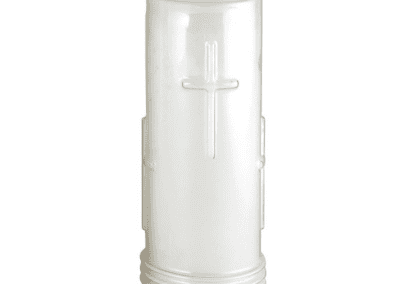7-Day Outdoor Sanctolite – Molded White Sanctuary Candle | Case of 12
