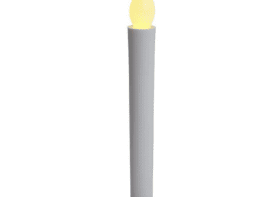Battery Operated Candlelight Service Candles – Flameless LED Candles | Set of 12