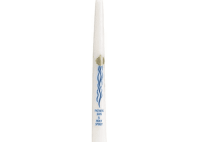 Three in One Baptism Candle Taper