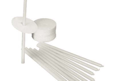 8-1/2" Candlelight Service Kit with Paper Drip Protectors – 50 Candles