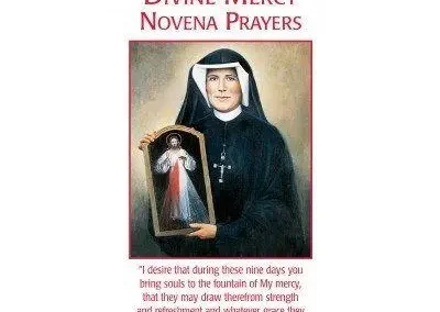 Complete Divine Mercy Novena Prayers – 8-Panel Catholic Prayer Pamphlet: F000001
