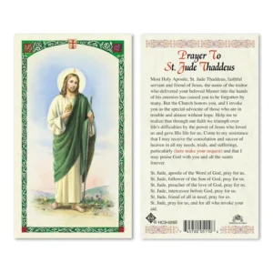Prayer to Saint Jude Thaddeus – Italian Catholic Prayer Card