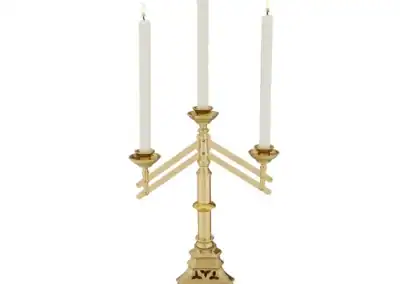 Versailles Series 3-Light Table top Candelabra - Adjustable