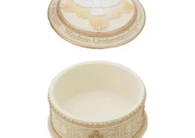Holy Spirit Keepsake Box in Color – Veronese Collection – 4" Diameter: G000004
