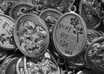 Saint Anne Medal – Silver-Plated ZAMAC - H000014