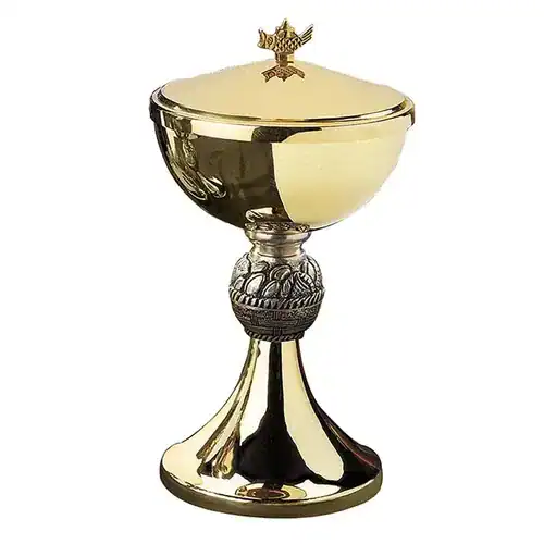 Loaves & Fish Ciborium with Cover Loaves & Fish Ciborium with Cover