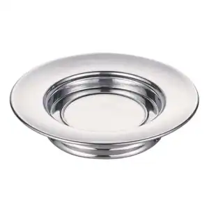 Polished Aluminum Stacking Bread Plate