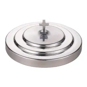 Polished Aluminum Communion Tray Cover