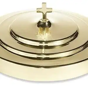 Solid Brass Communion Tray Cover