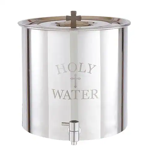 Holy Water Receptacle – 5 Gallons Holy Water Receptacle – 5 Gallons