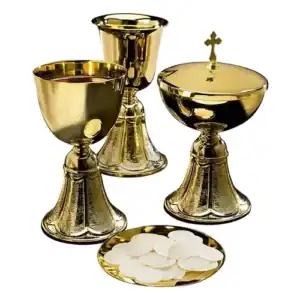 Chalice, Paten, Ciborium, & Common Cup Set