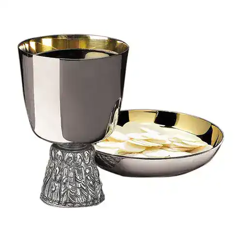 Last Supper Chalice and Bowl Paten Last Supper Chalice and Bowl Paten
