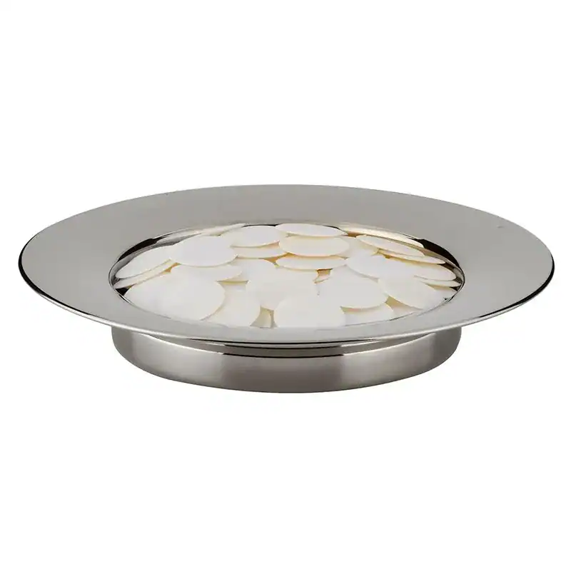 Stacking Bread Plate – Silver Finish Stacking Bread Plate – Silver Finish