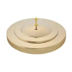 Communion Tray Cover - Brass Finish