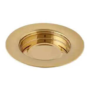 Stacking Bread Plate - Brass Finish