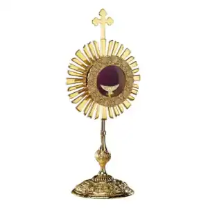 Cross Monstrance with Luna (PS746)