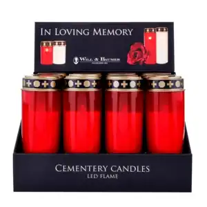 Red Cemetery LED - 8" R2301