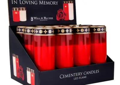 Red Cemetery LED - 8" R2301