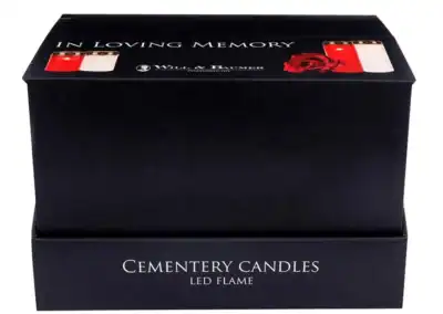 Red Cemetery LED - 8" R2301