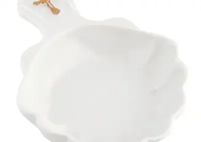Porcelain Baptismal Gift Shell