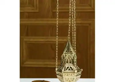 Ornate Censer and Boat Set
