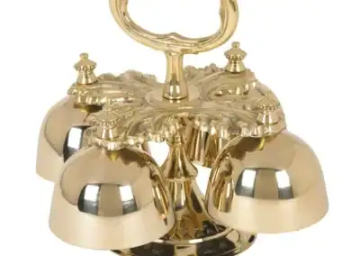 Oak Leaf Four Cup Hand Bells