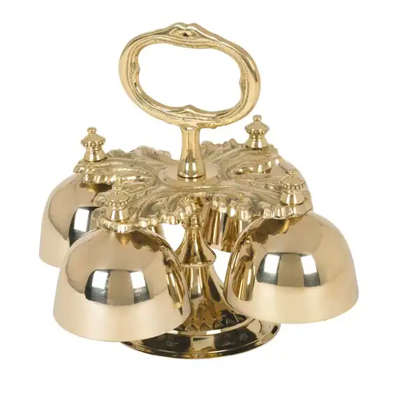 Oak Leaf Four Cup Hand Bells Oak Leaf Four Cup Hand Bells