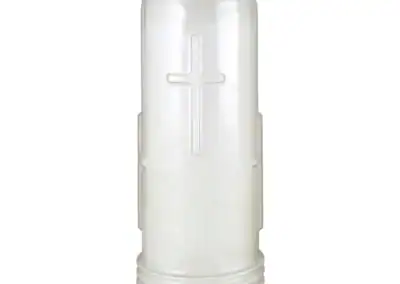 PrayerLights : 6 Day Candles in Plastic