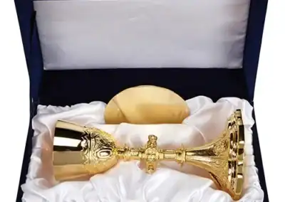 Holy Family Chalice/Paten with Case (handle)