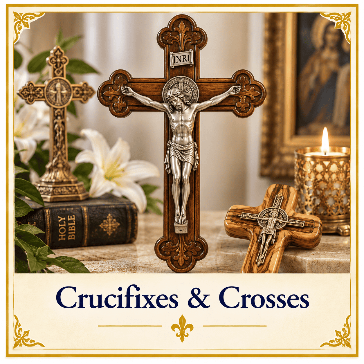 Crucifixes and Crosses