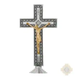 5" Two-Tone Stand Crucifix