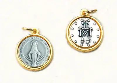 Double-sided Two-tone Miraculous Medal
