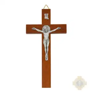 6.25" St. Benedict Brown Crucifix Bagged