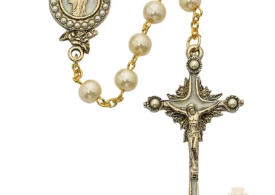 Imitation Pearls of Mary Rosary