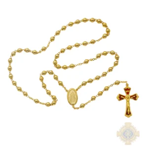 Gold Divine Mercy Rosary