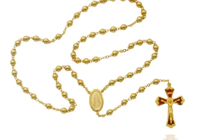Gold Divine Mercy Rosary