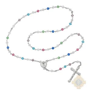 Multi Swarovski Bead Rosary