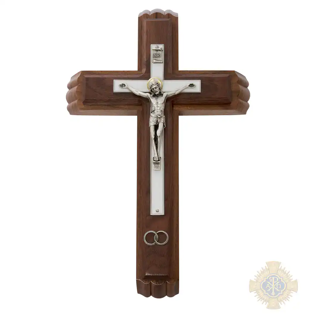 13-Inch Walnut Wedding Sick Call Set 13-Inch Walnut Wedding Sick Call Set
