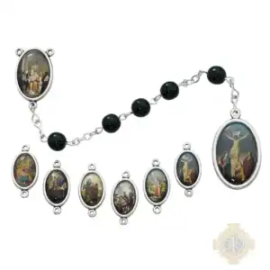 Black 7 Sorrows Rosary