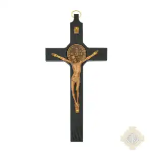 8-Inch Black Painted Wood